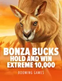 bonza bucks slot logo